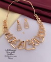 309 AD Diamond Designer Party Wear Necklace Set Wholesalers In Delhi
